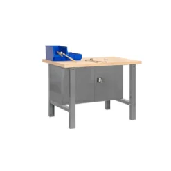 Etabli 1 niveau + 2 portes 600kg - SIMONWORK BT6 PLYWOOD LOCKER 1800 - 865x1800x750 - SIMONRACK 8435104942642