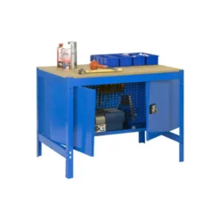 Etabli 1 niveau + 2 portes 400kg - SIMON WORK BT0 LOCKER 900 - 842 x 910 x 610 SIMONRACK 8435104942901