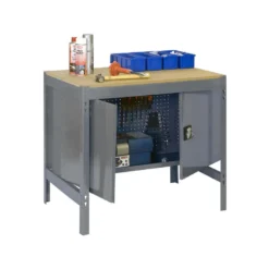 Etabli 1 niveau + 2 portes 400kg - SIMON WORK BT0 LOCKER 900 - 842 x 910 x 610 SIMONRACK 8435104942901