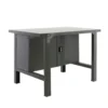 Etabli 1 niveau + 2 portes 600kg - SIMONWORK BT6 METAL LOCKER 1800 - 830x1800x730 - SIMONRACK 8435104942703
