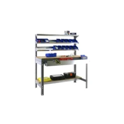 Etabli 5 niveaux + 1 tiroir - SIMONWORK BT1 BOX 1500 - 1445 x 1510 x 760 SIMONRACK 8435104932445