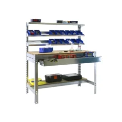Etabli 5 niveaux + 1 tiroir - SIMONWORK BT1 BOX 1200 - 1445 x 1210 x 610 SIMONRACK 8435104932414