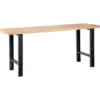 Etabli 2 Pieds Plateau Bois 2 Metres SAM Outillage - 2000-PM
