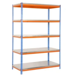 Etagère métallique 5 niveaux - 2000x1000x600 - 300kg - BRICOFORTE METAL BF-1006-5 / SIMONRACK 8435104938751