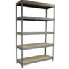 Etagère métallique 5 niveaux - 2000x1200x600 - 400kg - ECOFORTE CHIPBOARD EF-1206-5 / SIMONRACK 8435104977668