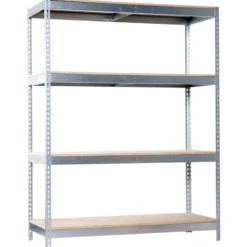 Etagère métallique 4 niveaux - 2000x1200x750 - 400kg - ECOFORTE CHIPBOARD EF-1207-4 / SIMONRACK 8435104991398