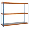 Etagère métallique 3 niveaux - 2000x1200x750 - 400kg - ECOFORTE METAL EF-1207-3 / SIMONRACK 8435104991572