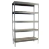 Etagère métallique 5 niveaux - 2000x1500x750 - 400kg - ECOFORTE CHIPBOARD EF-1507-5 / SIMONRACK 8435104991473