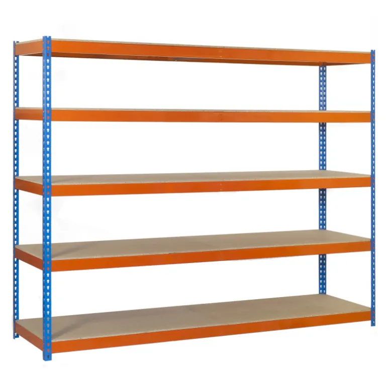 Etagère métallique 5 niveaux - 2000x1500x600 - 400kg - ECOFORTE CHIPBOARD EF-1506-5 / SIMONRACK 8435104977682