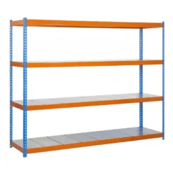 Etagère métallique 4 niveaux - 2000x1500x750 - 400kg - ECOFORTE METAL EF-1507-4 / SIMONRACK 8435104991657