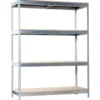 Etagère métallique 4 niveaux - 2000x1500x750 - 400kg - ECOFORTE CHIPBOARD EF-1507-4 / SIMONRACK 8435104991411