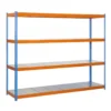 Etagère métallique 4 niveaux - 2000x1500x600 - 400kg - ECOFORTE METAL EF-1506-4 / SIMONRACK 8435104946664