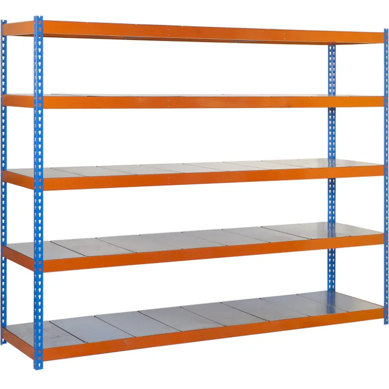 Etagère métallique 5 niveaux - 2000x1800x450 - 400kg - ECOFORTE METAL EF-1804-5 / SIMONRACK 8435104950357