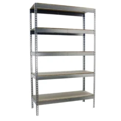 Etagère métallique 5 niveaux - 2000x1800x450 - 400kg - ECOFORTE CHIPBOARD EF-1804-5 / SIMONRACK 8435104950043