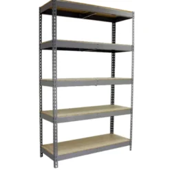 Etagère métallique 5 niveaux - 2000x1800x450 - 600kg - SIMONFORTE CHIPBOARD ST-1804-5 / SIMONRACK 8435104951101