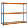 Etagère métallique 3 niveaux - 2000x1800x450 - 600kg - SIMONFORTE CHIPBOARD ST-1804-3 / SIMONRACK 8435104950944