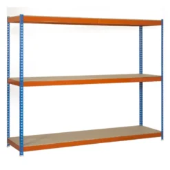 Etagère métallique 3 niveaux - 2000x2400x750 - 400kg - SIMONFORTE CHIPBOARD ST-2407-3 / SIMONRACK 8435104990599
