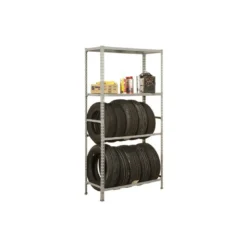 Etagère 4 niveaux 720 kg - KIT SIMONGARAGE MEGAPLUS 4/400 - 1200 x 2000 x 400 mm SIMONRACK 8435104944233
