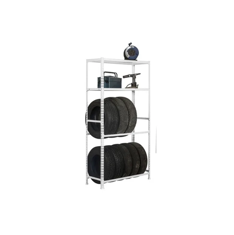 Etagère 4 niveaux 720 kg - KIT SIMONGARAGE MEGAPLUS 4/400 - 1200 x 2000 x 400 mm SIMONRACK 8435104944233