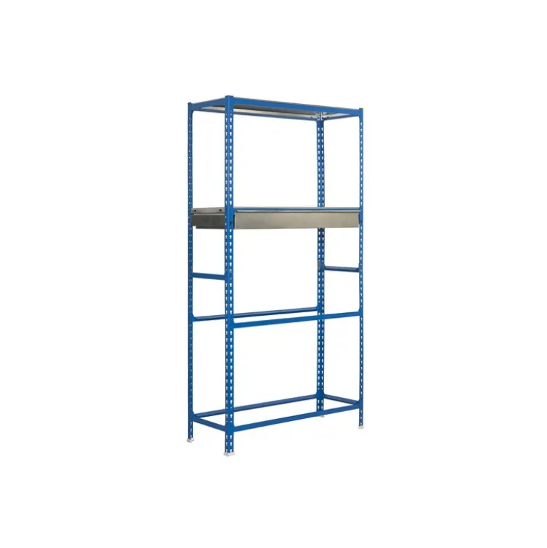 Etagère 4 niveaux + 1 tiroir 800kg - Kit SIMONRACING BOX PLUS 3/400 - 1000 x 2000 x 400 mm SIMONRACK 8435104944288