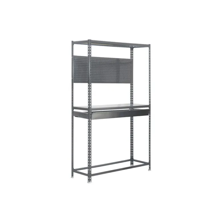 Etagère 3 niveaux + 1 tiroir 600kg - Kit SIMONRACING BOX PLUS 3/400 - 1000 x 2000 x 400 mm SIMONRACK 333109233201043