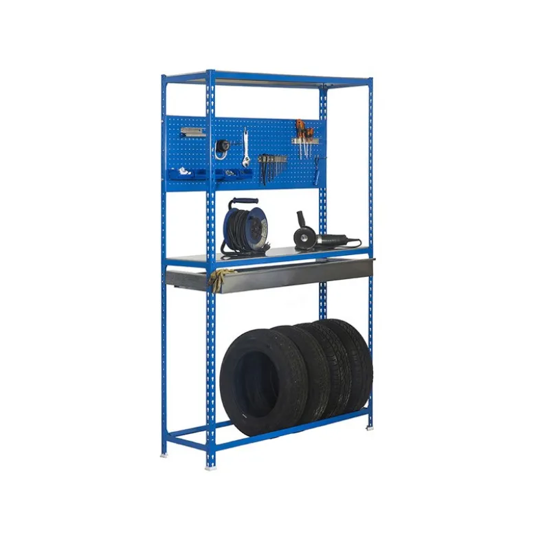 Etagère 3 niveaux + 1 tiroir 540kg -Kit SIMONRACING BOX MEGAPLUS 3/400 -1200x2000x400mm SIMONRACK 8435104944196