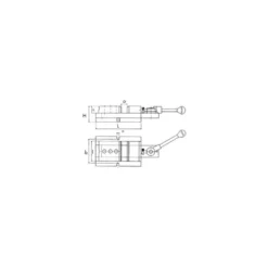 Etau Dolex Ouverture 90 mm Serrage CAM