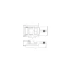 Etau Dolex Ouverture 100 mm Série 310 + 325, entraxe de fixation 96 315