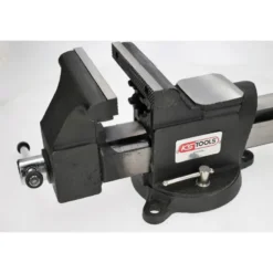Etau à mors parallèles en acier trempé ouverture 170mm KS TOOLS 914.0146