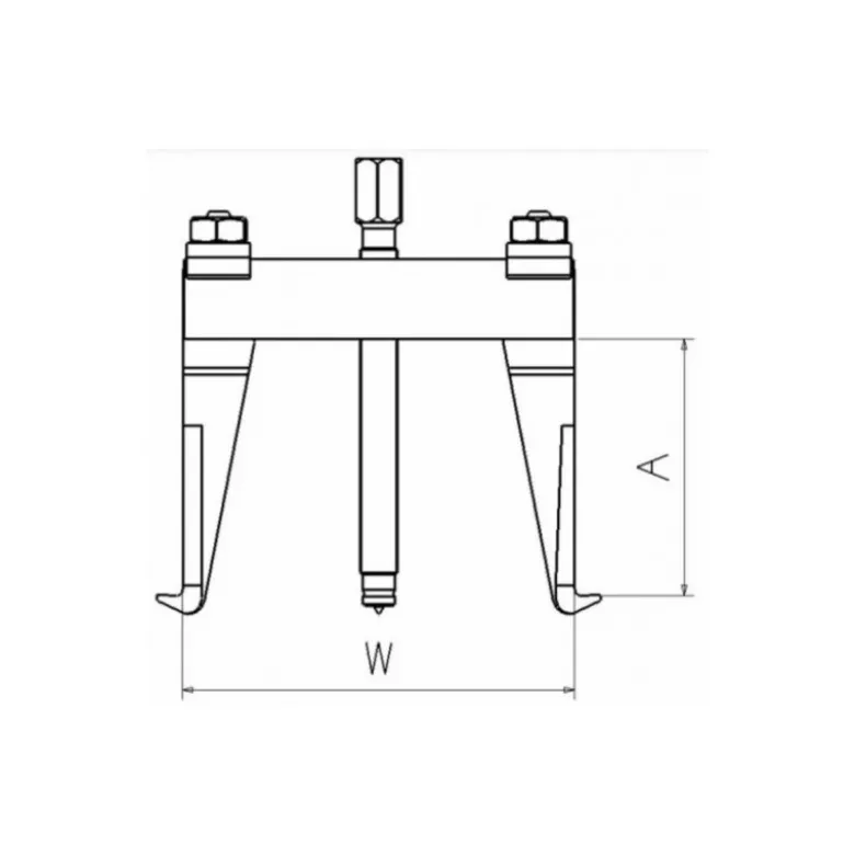 Extracteur 2 Bras Et Largeur Ajustable de 30 à 510 mm (selon modèle) SAM Outillage