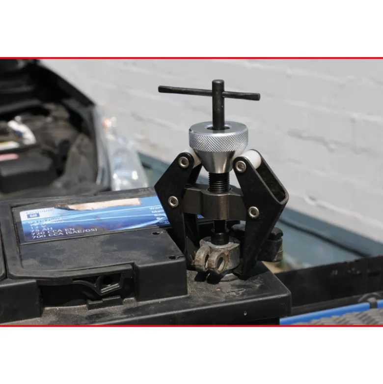 Extracteur à 2 bras pour cosses de batterie et bras d’essuie-glace KS TOOLS 700.1190