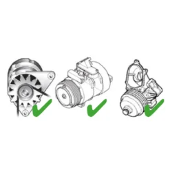 Extracteur de poulie universel à 2 griffes BRILLIANT TOOLS - BT616000