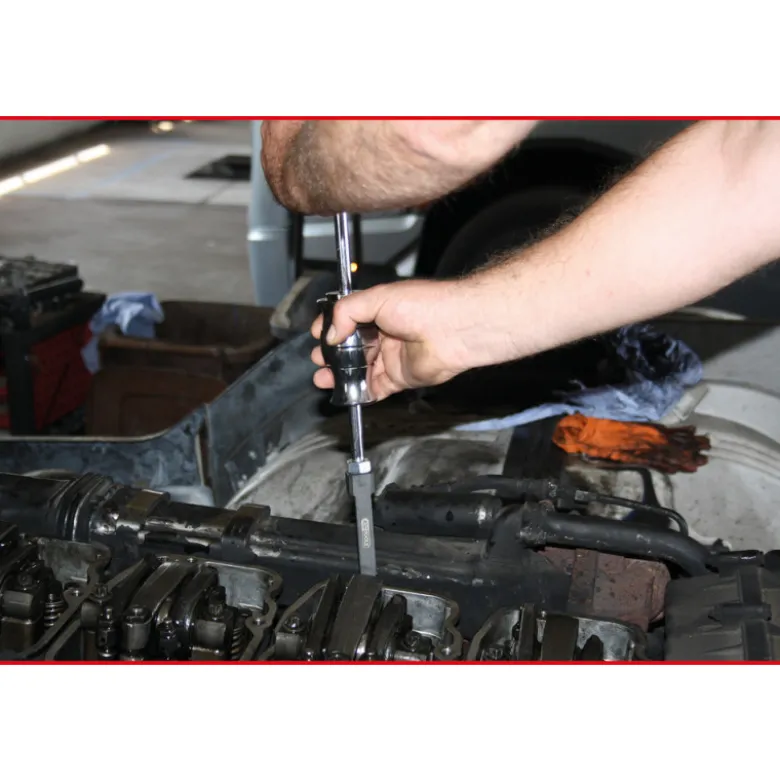 Extracteur d'injecteurs avec masse à inertie pour Scania, 430 mm KS TOOLS 460.4015