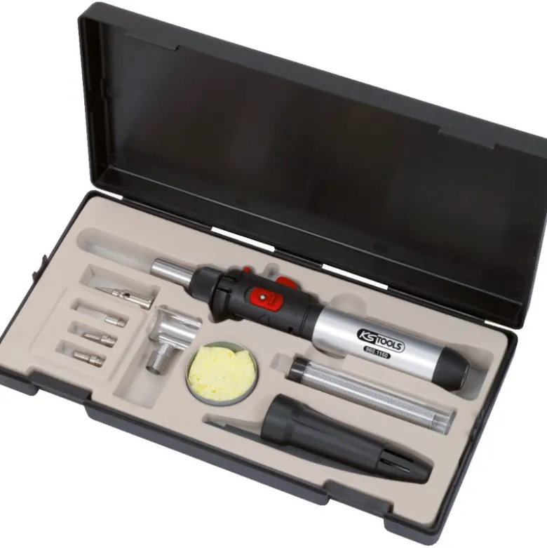 Fer à souder à gaz avec piézo-électrique KS TOOLS 960.1160