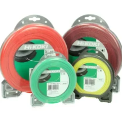 Fil de nylon hélicoïdal 2,4mm orange L.88m (370g) Hikoki - 781046