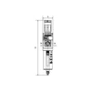 Filtre régulateur G3/8" 550L/min avec raccord ES107 8.5Bar PREVOST - ATU M2585102ES