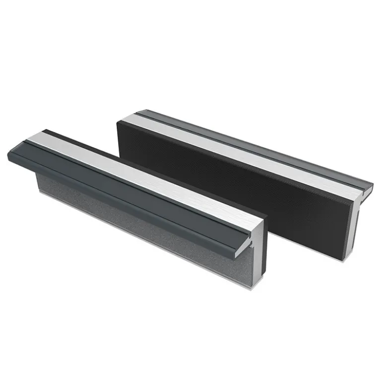 Fixation magnétique 150 mm pour étau Type G : aluminium + caoutchouc Dolex 150G