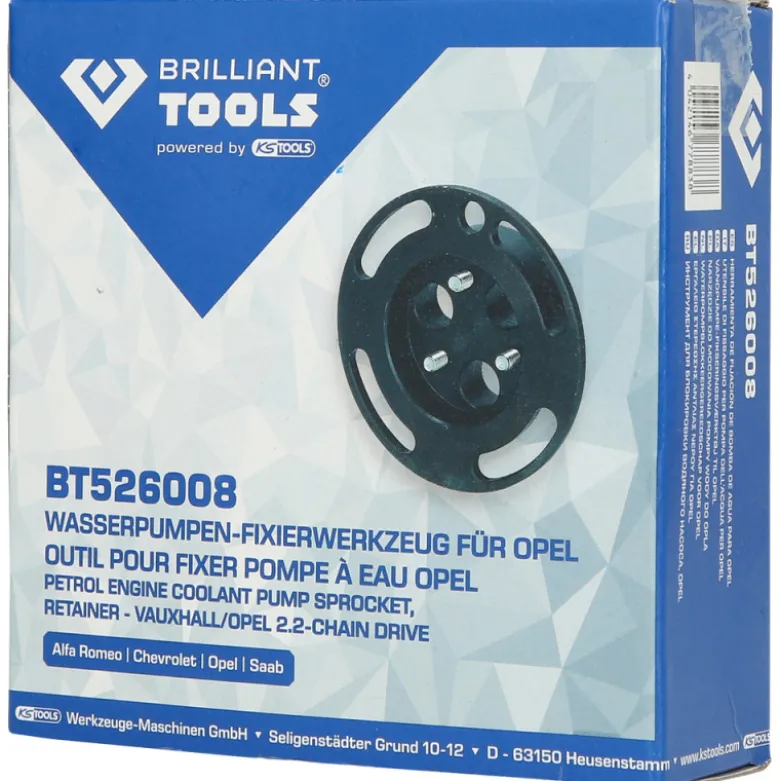 Flasque pour blocage de pompe à eau OPEL BRILLIANT TOOLS - BT526008