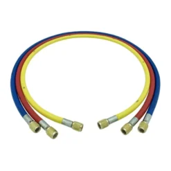 Flexible 2m f3/8" x f3/8" sae droit bleu CLAS