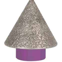 Fraise conique diamantée à sec 2 à 38 mm - SIDAMO 11130189