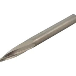 Fraise Tige D.6X60Mm Hss Ogive D.6X18Mm Avec Pointe Aplatie SAM Outillage - 19663-P