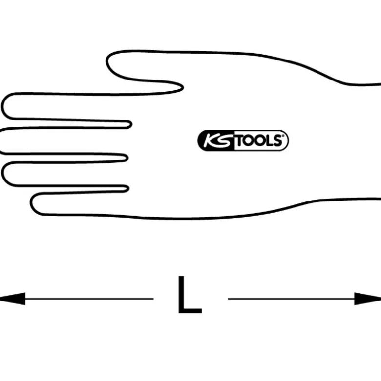 Gants de surprotection pour gants d'électricien KS TOOLS 112.1560