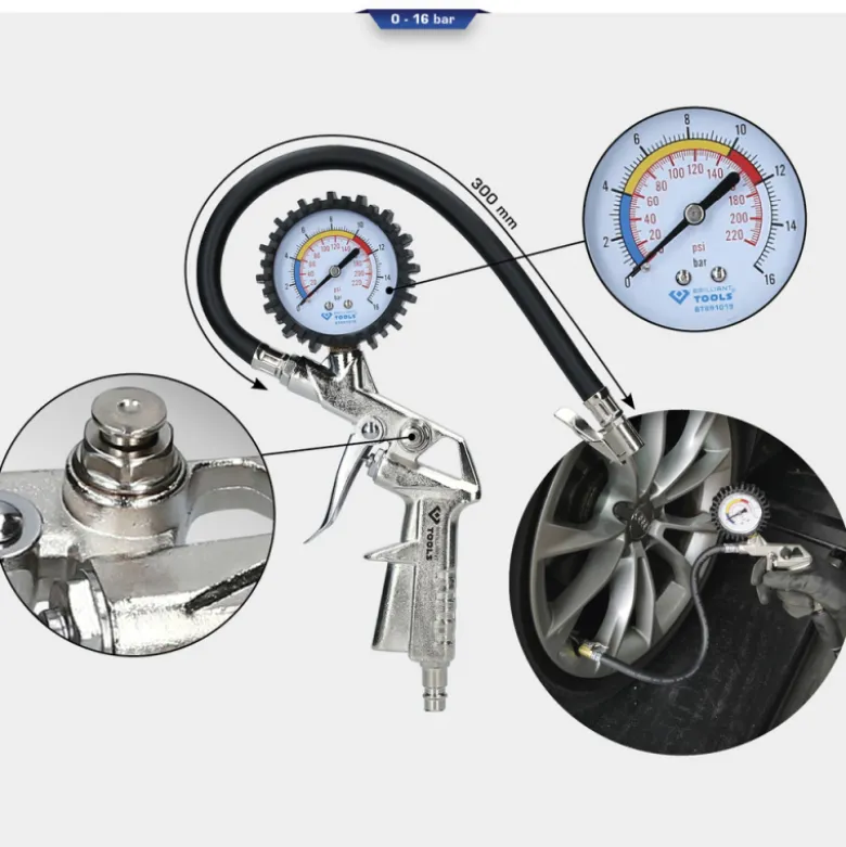 Gonfleur d'air 0-16bar BRILLIANT TOOLS - BT691019
