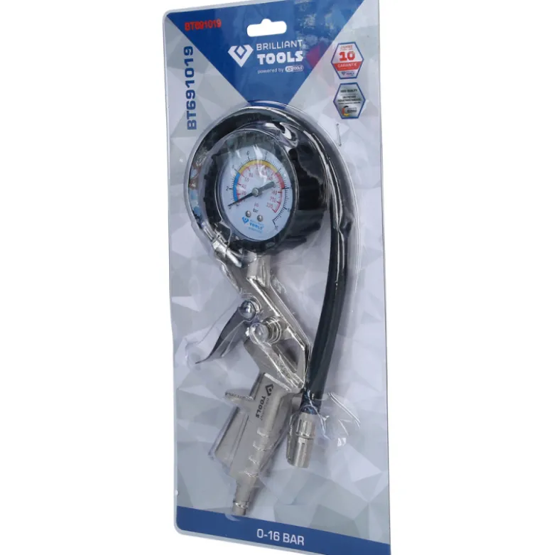 Gonfleur d'air 0-16bar BRILLIANT TOOLS - BT691019