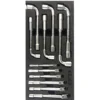 Insert cles a pipe 6 pans 8-19mm (12 pcs) CLAS OS 5399