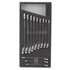 Insert cles mixtes a cliquet reversible 8-19mm (12 pcs) CLAS OS 4020