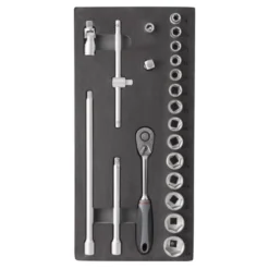 Insert cliquet 3/8" (21 pcs) CLAS OS 3600