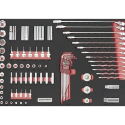 Insert d'outils PRO LINE EVA en pouces 79 pcs 40x60cm KRAFTWERK - 105.502.032