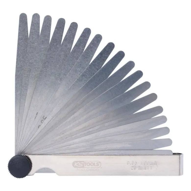 Jauge d'Épaisseur 20 Lames de 0,05 à 1 mm KS Tools - 300.0600-E