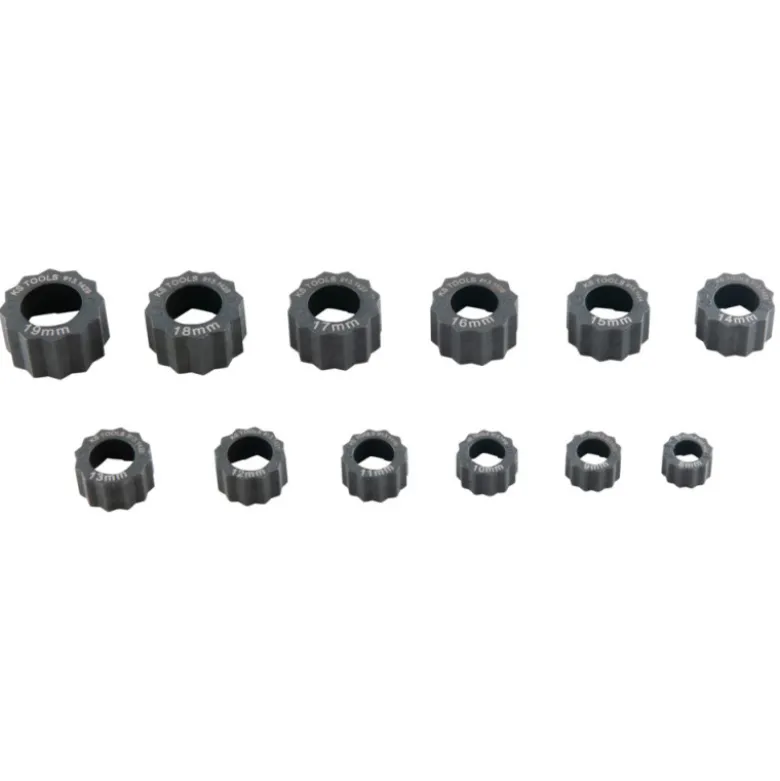 Jeu de bagues d’extraction pour écrous abîmés 12 pièces KS Tools 913.1415